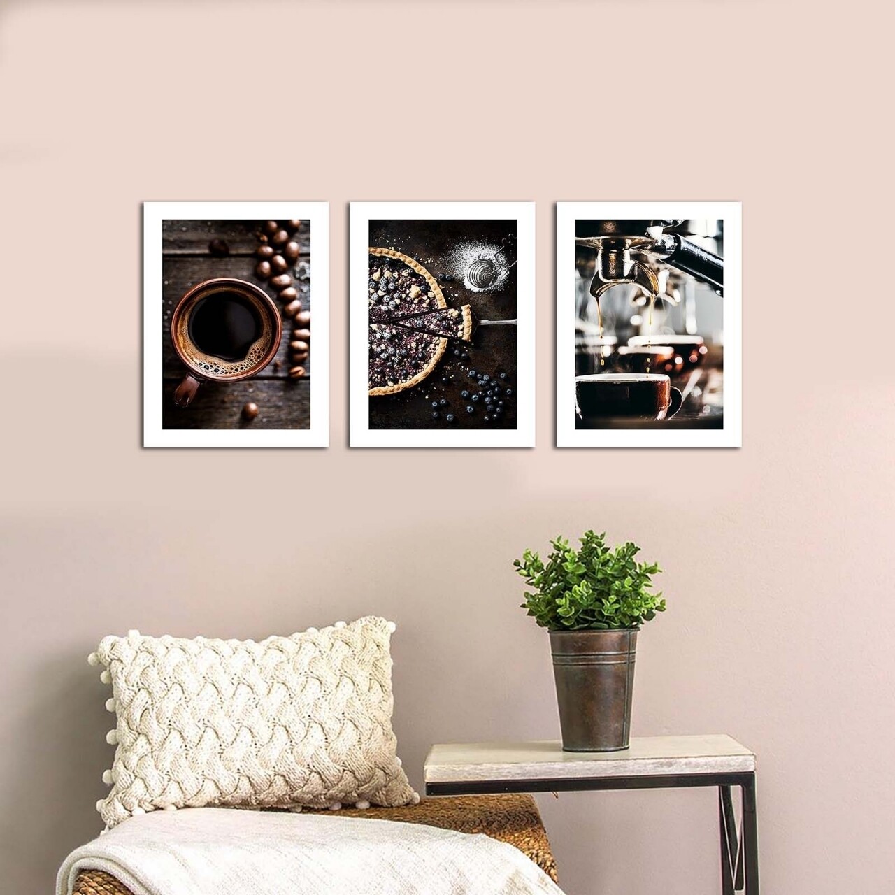 Set 3 tablouri decorative, Alpha Wall, Good Time, 30x40 cm - imagine 3